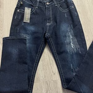 NWT Women's Midnight Blue Straight Leg Jeans